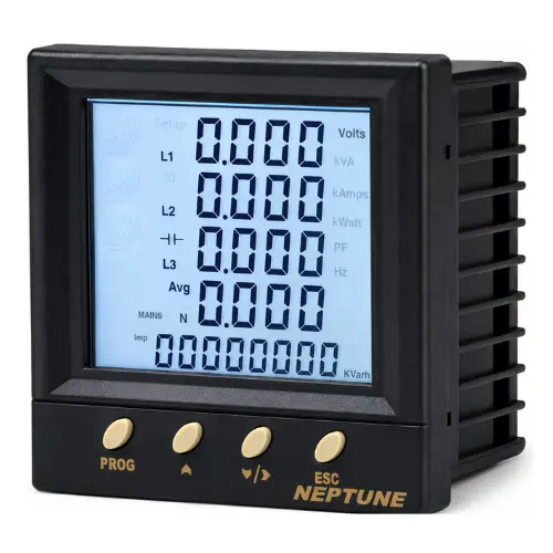 Multifunction – M5-R Energy Meter, Dual Source with LED indicator Neptune