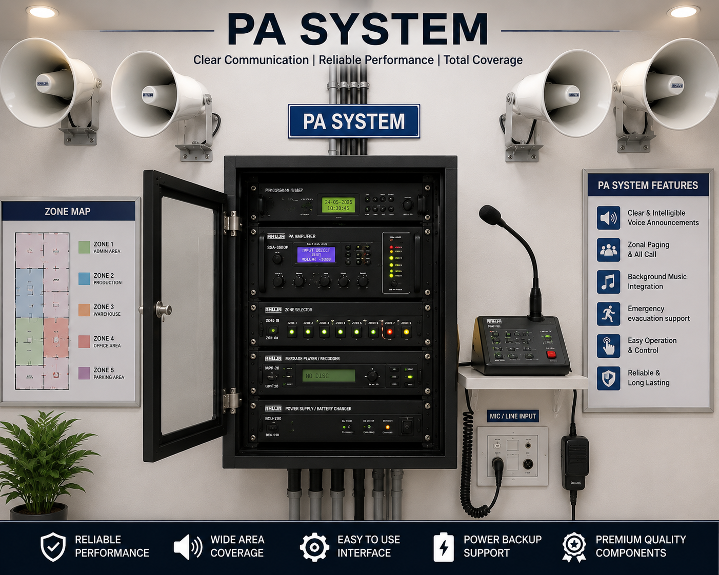 Public Address (PA) & Voice Evacuation System