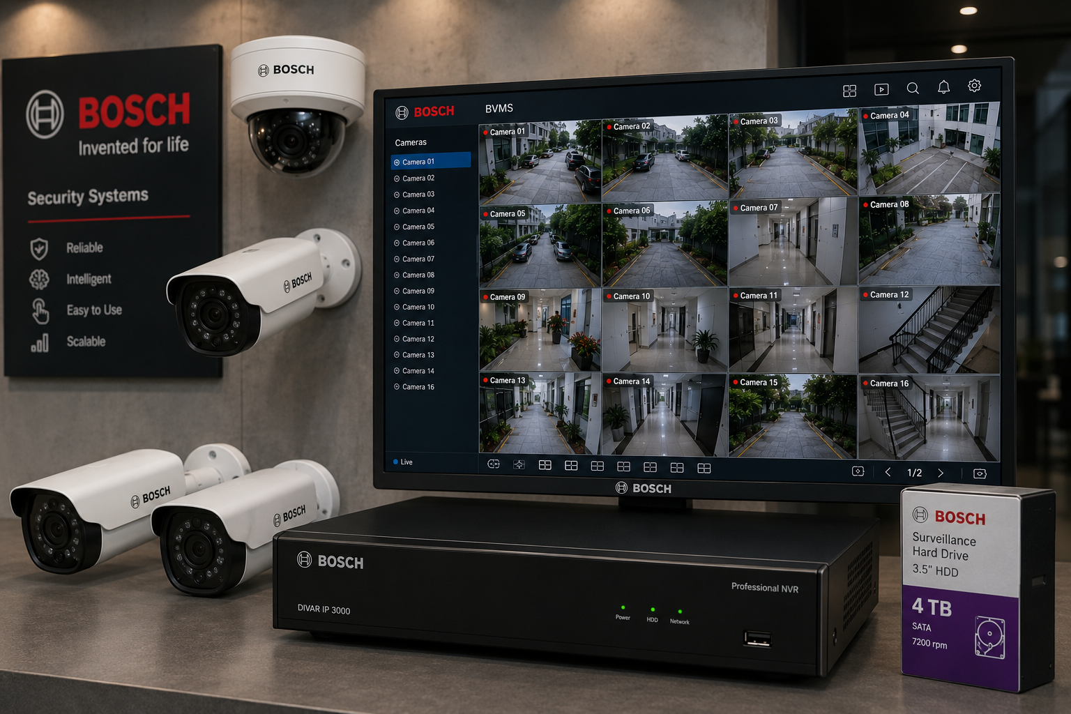 CCTV Surveillance & Physical Access Control